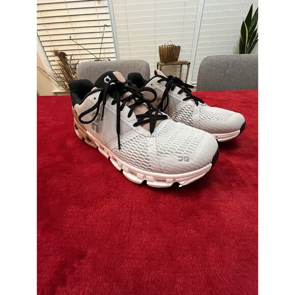 On Cloud Cloudflyer Running Shoes Womens 9.5 Sneakers Glacier Rosebrown - Picture 10 of 10